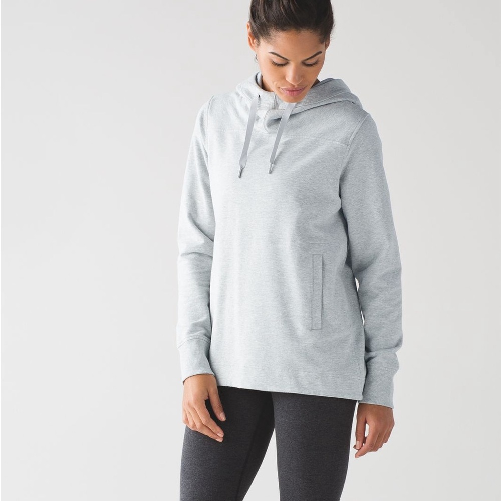 Lululemon Athletica Split Pullover In Heathered L… - image 1